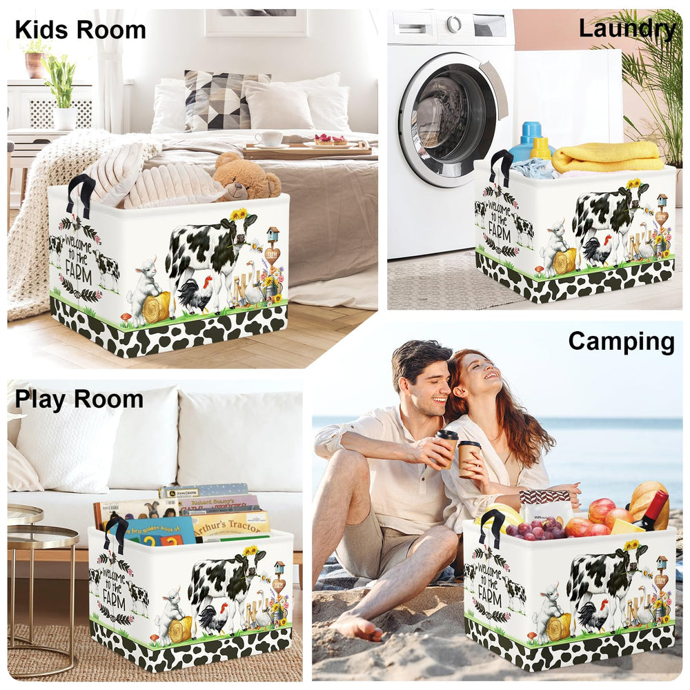 HUUMONSS PE-coated basket is easy to wipe clean and maintain.