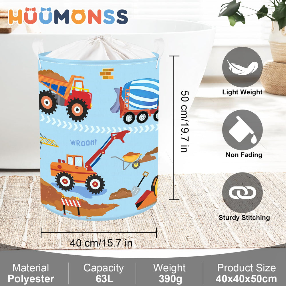 HUUMONSS foldable baby laundry basket fits dorm spaces.