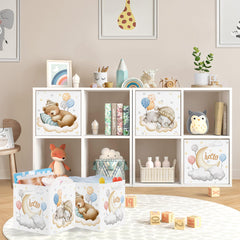 HUUMONSS elephant cube storage ideal for toys and clothes