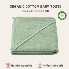 Huxie hooded towel 32x32, large wrap perfect from bath to toddler.