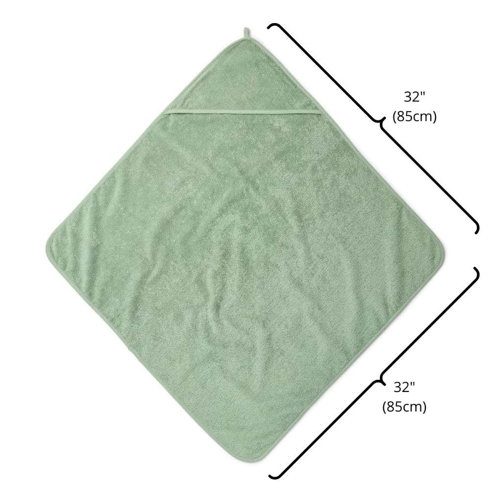 Huxie hooded towel is travel-ready for beach or hotel stays.