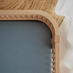 Huxie 28x52 standard fit crib sheet provides a flat sleeping surface