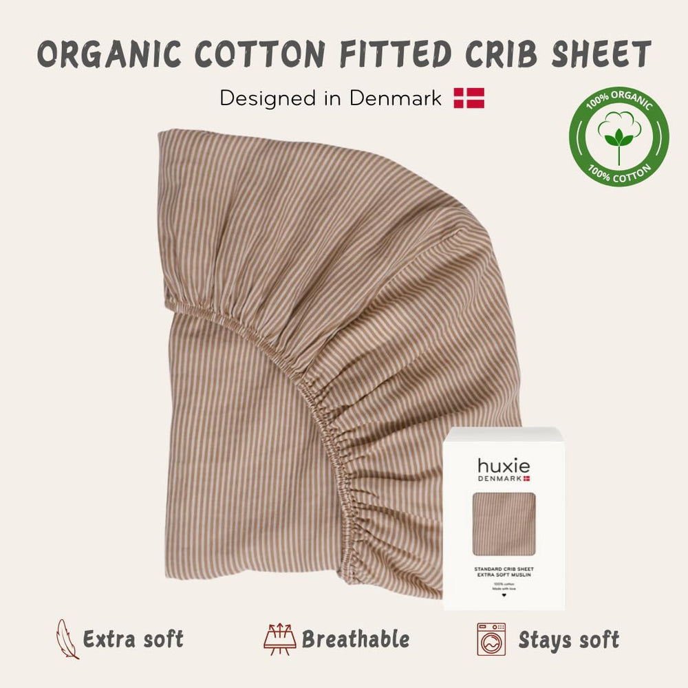 Huxie ultra-soft muslin texture feels gentle against baby skin