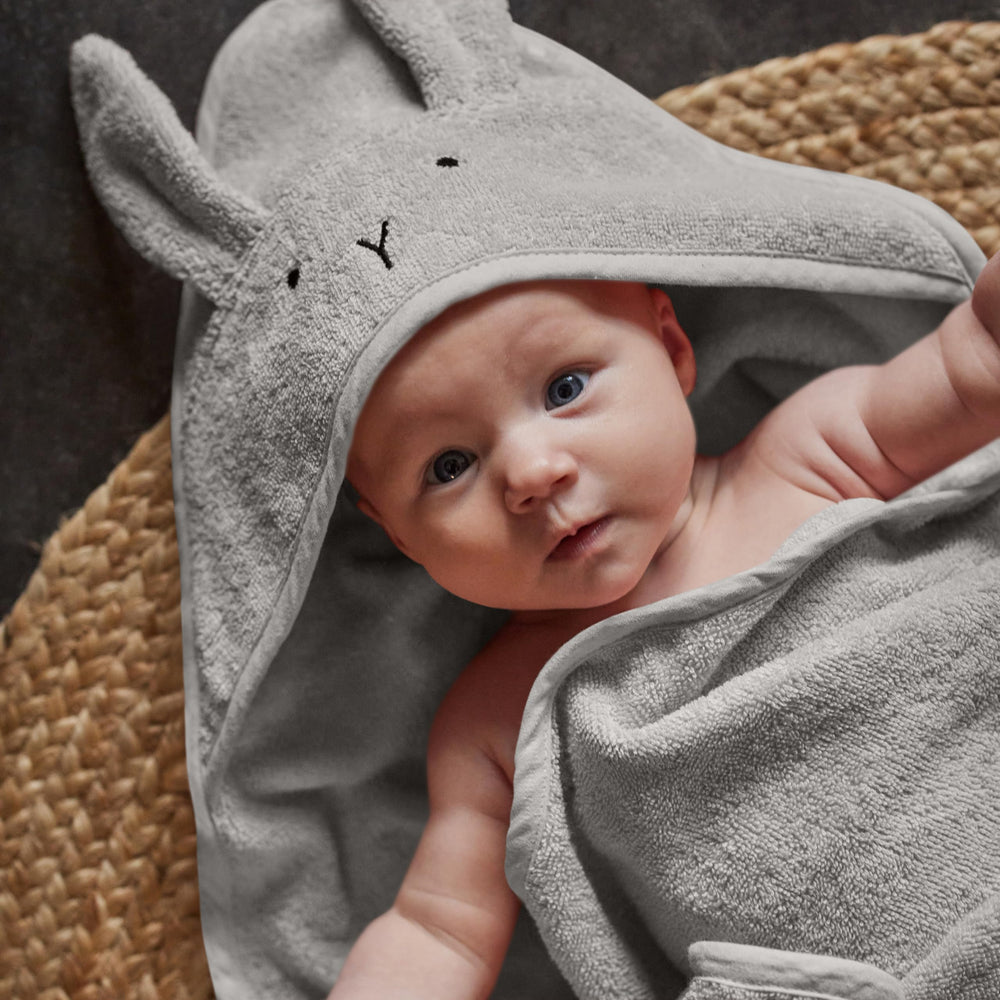 Huxie durable organic cotton towel, easy-care for busy households