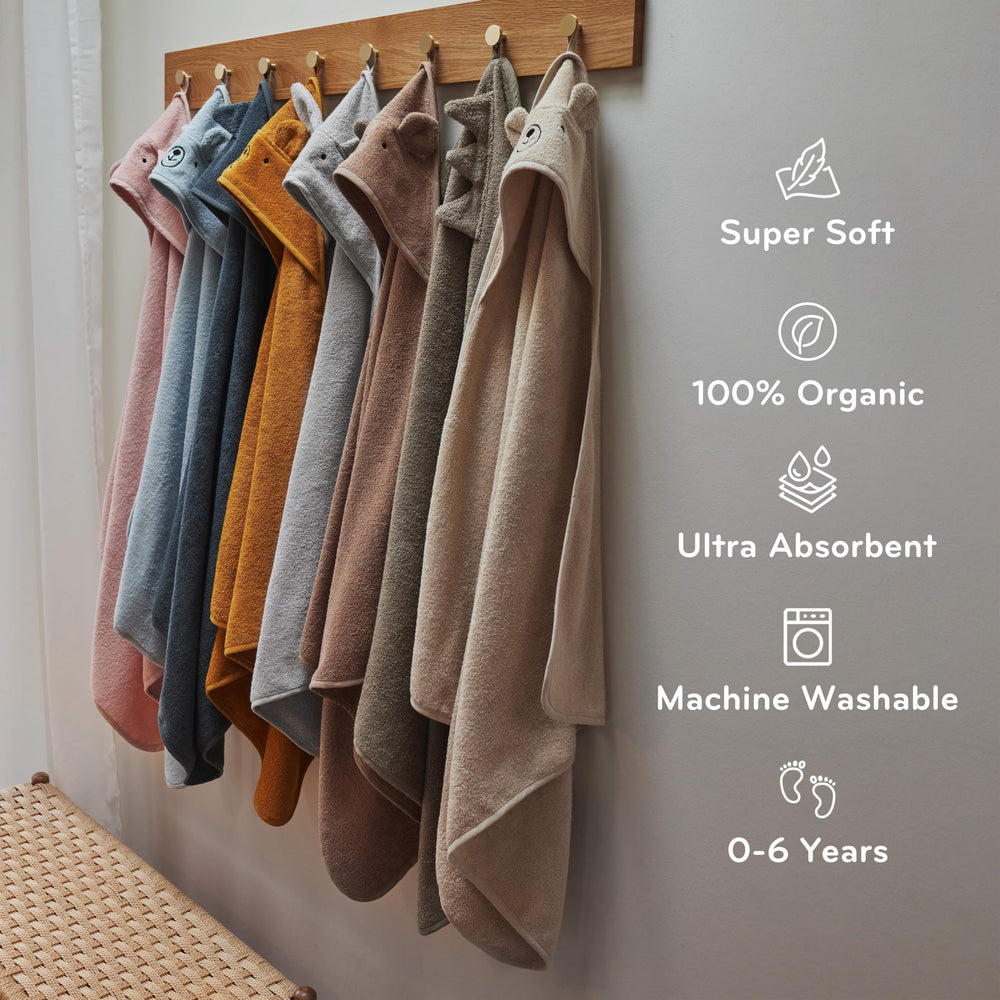 Huxie gift-ready towel ideal for baby showers and registries.