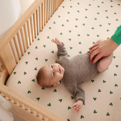 Huxie 24x38 fit demonstrates snug elastic edge for secure placement.
