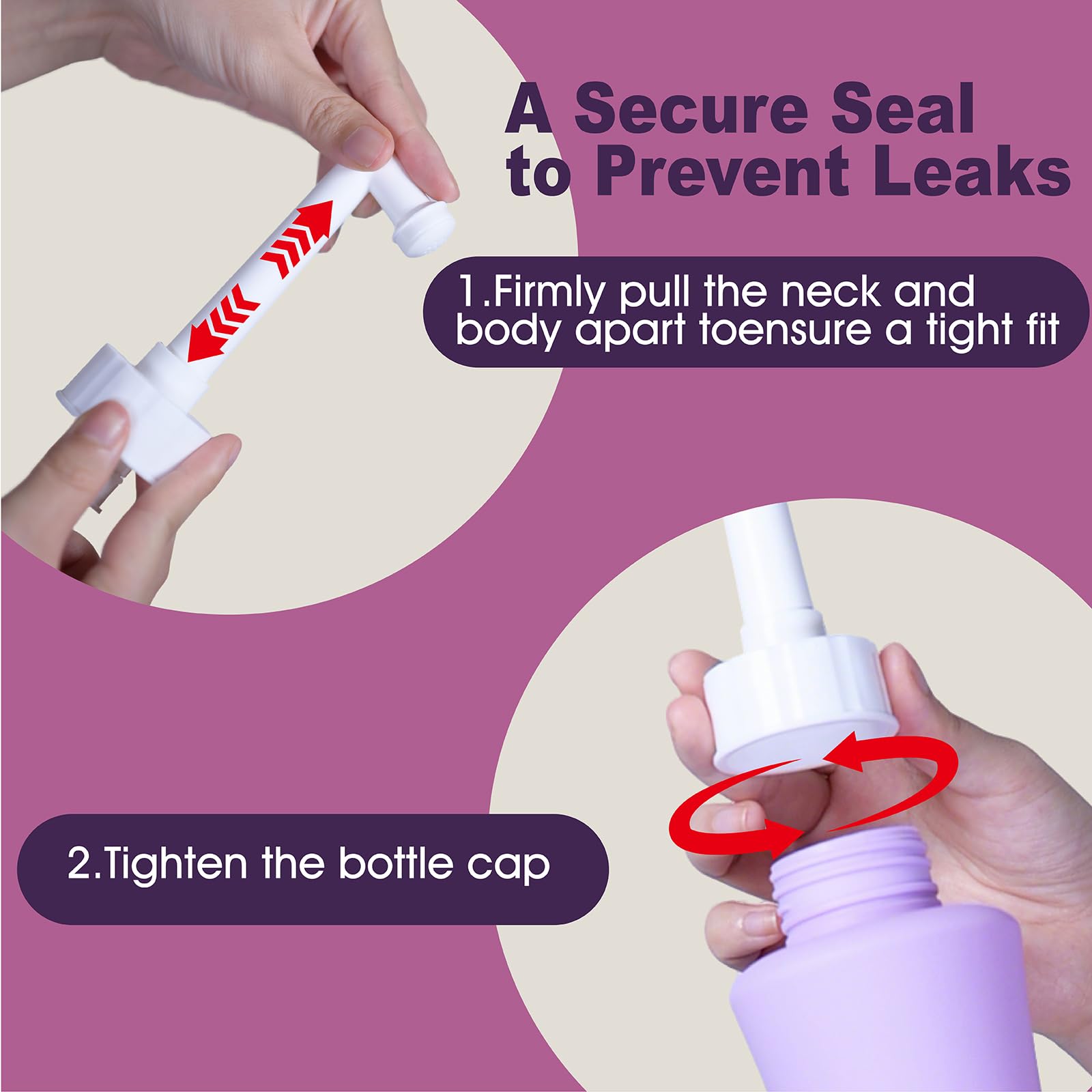 HVLVOYG compact carrying bag enhances portability while keeping the peri bottle discreet