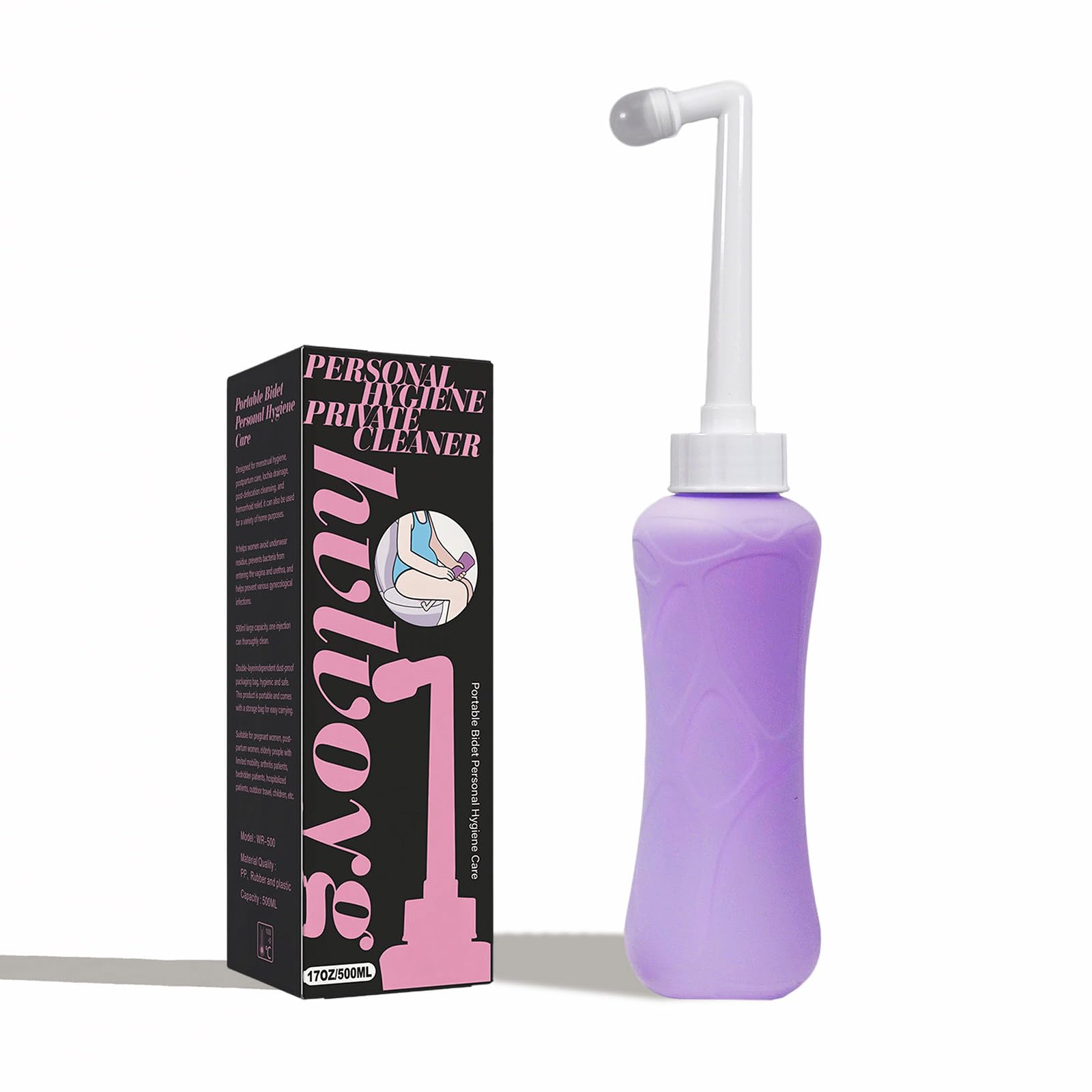 HVLVOYG peri bottle 17oz with upside-down design for precise cleansing after delivery