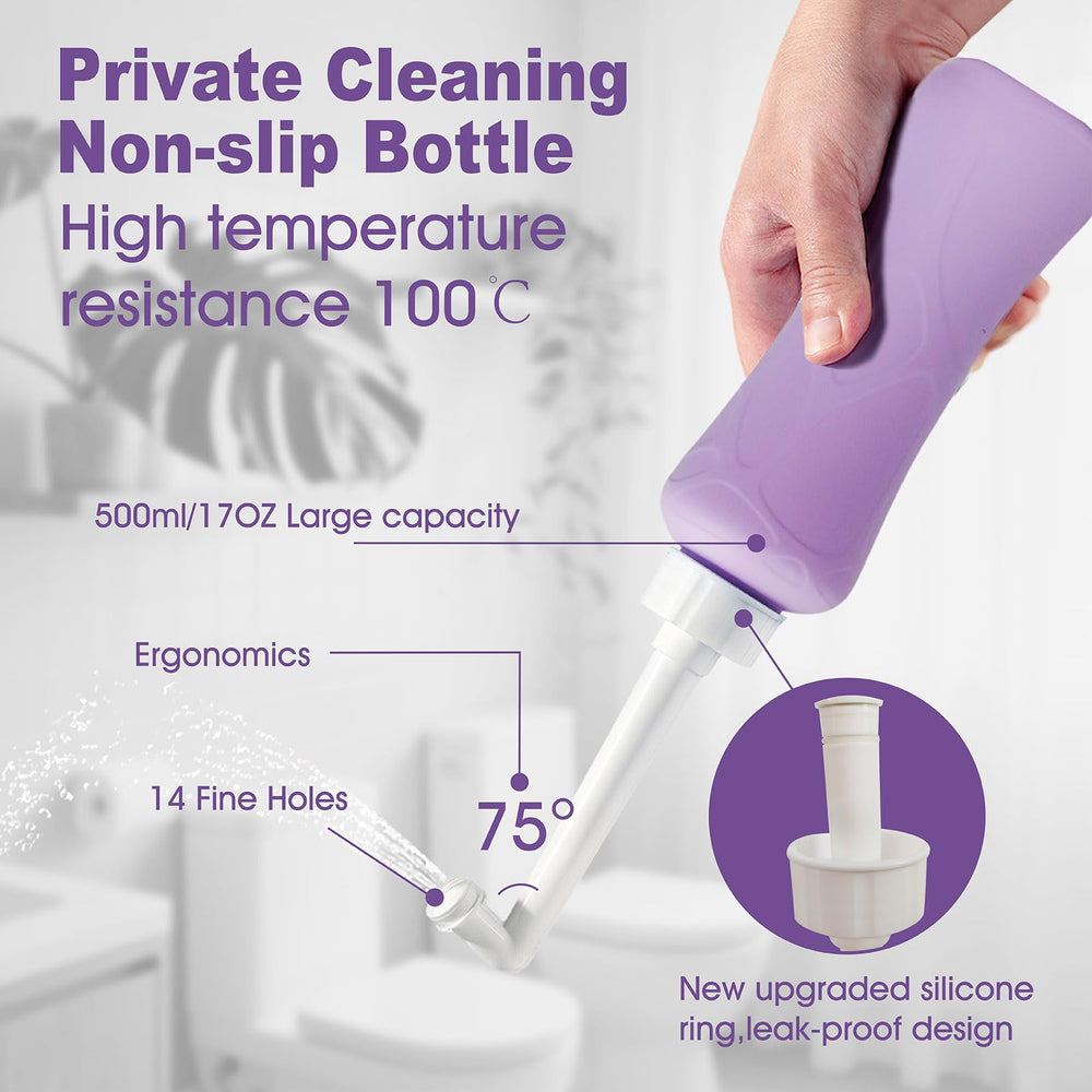 HVLVOYG peri-bottle wide-mouth fill-clean simplifies refilling and maintenance during recovery