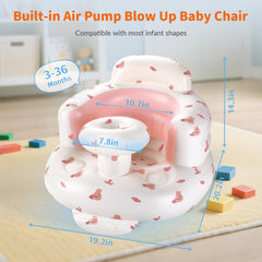Hvygss sit me up floor seat offers ergonomic back support for babies