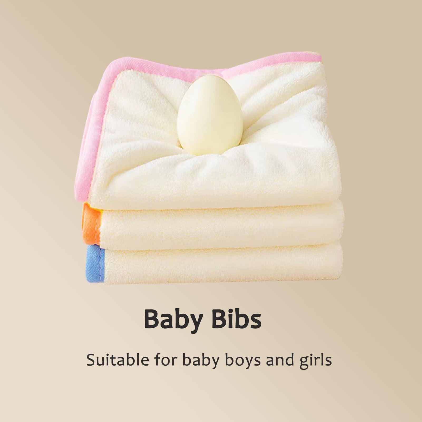Hwieccogts set of 6 baby bibs provides convenient coverage on the go