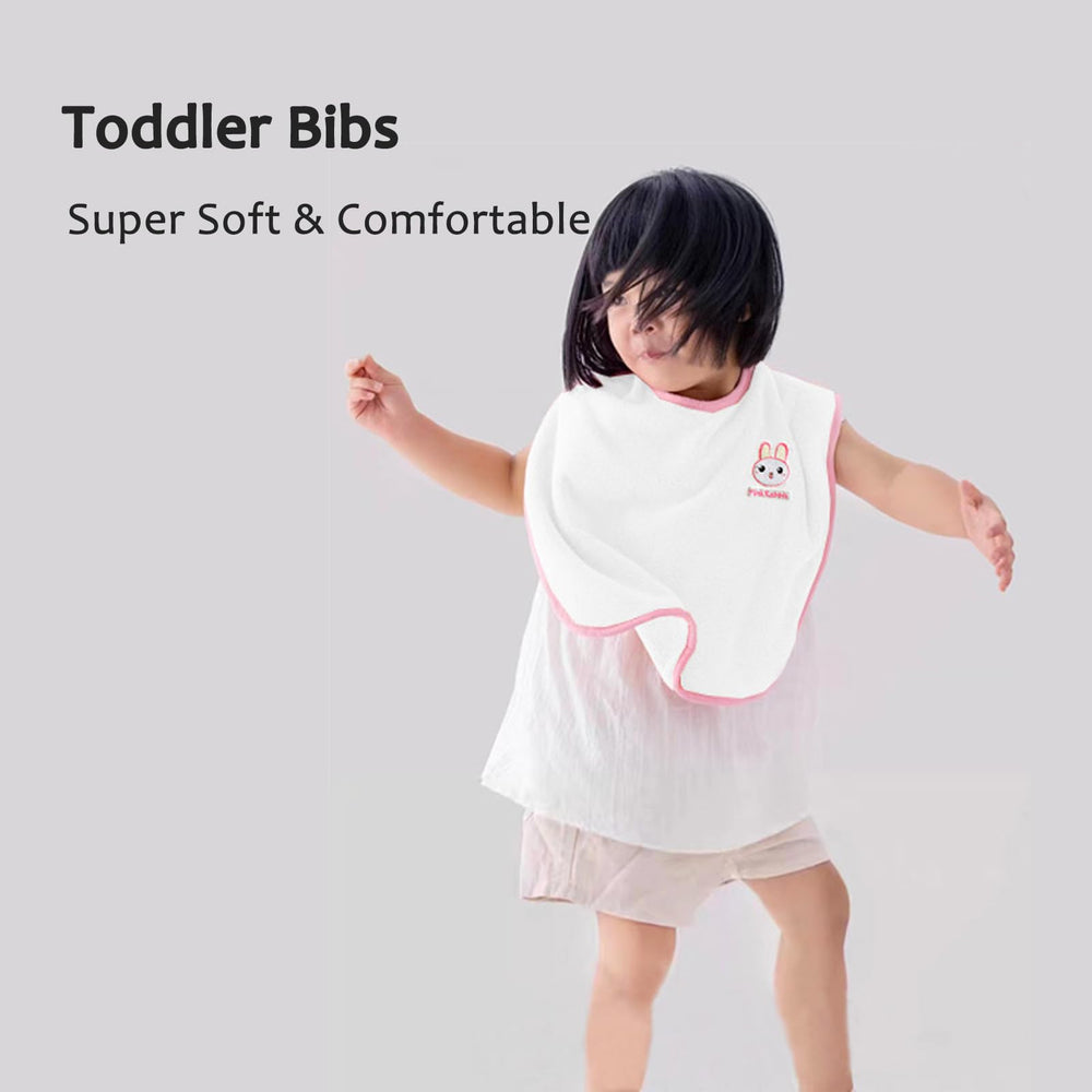 Hwieccogts waterproof back panel bib keeps outfits dry during meals