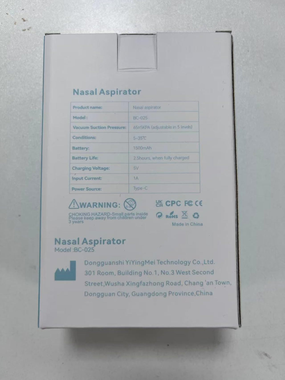 HXGDEE night-friendly design supports nighttime nasal care.