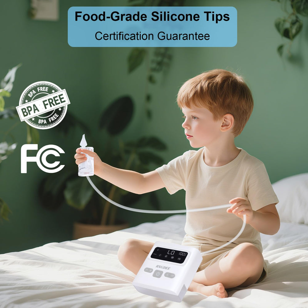 HXGDEE includes two replacement silicone tips for replacement use