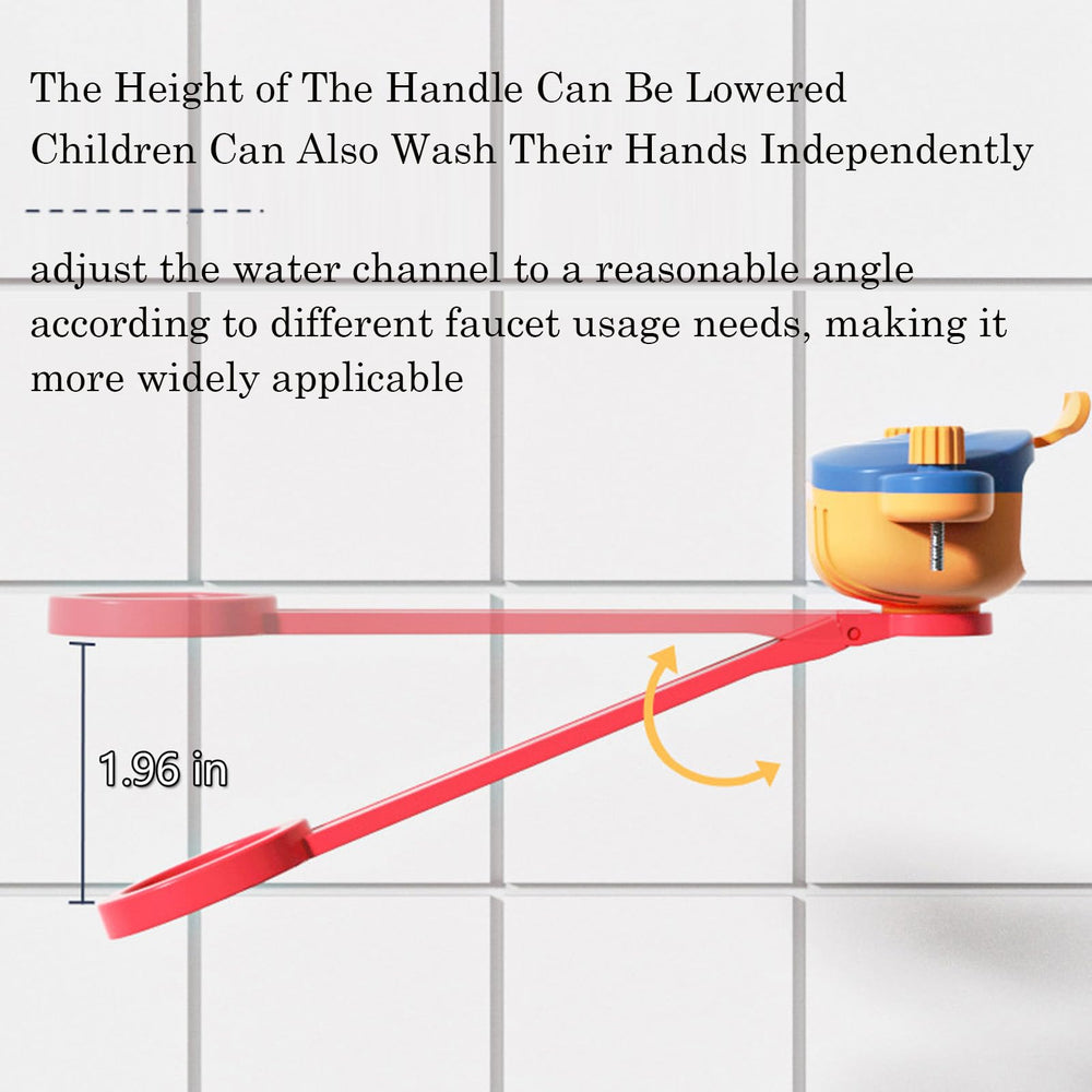 HyabDiop kid-friendly hand washing setup promotes hygiene without assistance.