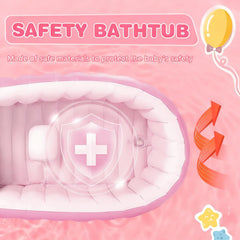 HyAdierTech bathtub with textured non-slip bottom for safety.