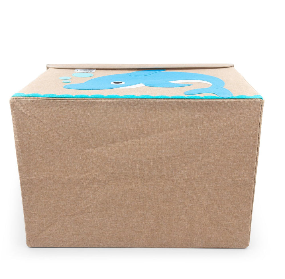 Hygge Plus playroom bin helping keep toys neatly organized and accessible.