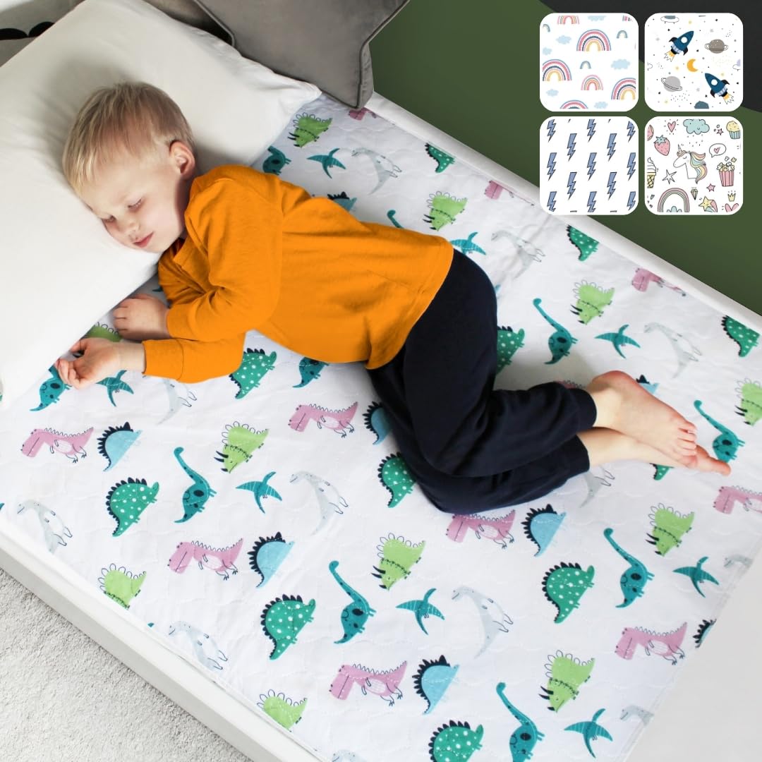 Hygge Sheets Potty Pad with absorbent top layer offering gentle comfort for kids