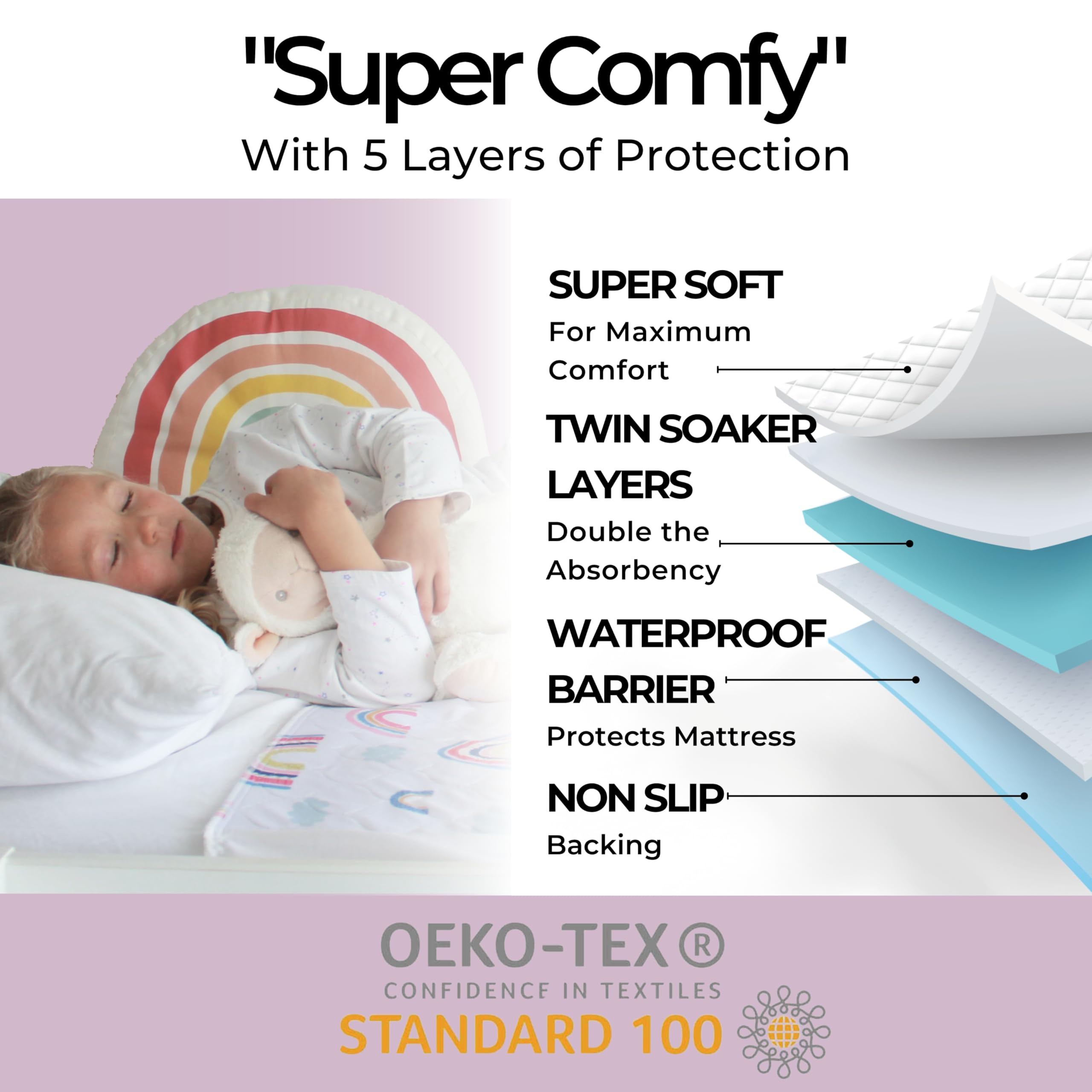 Hygge Sheets Potty Pad ideal for nighttime potty training