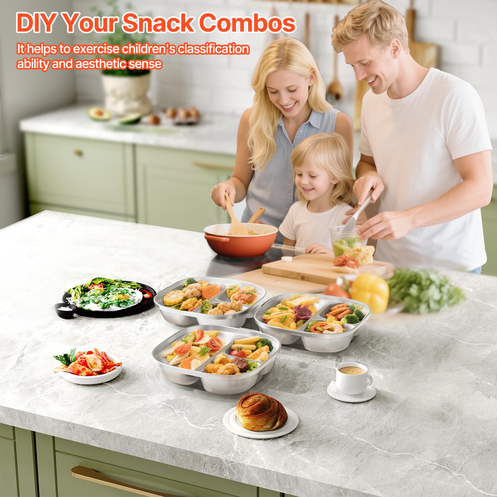 Rugged Hyperzacc plates withstand daily use for busy families on the go.