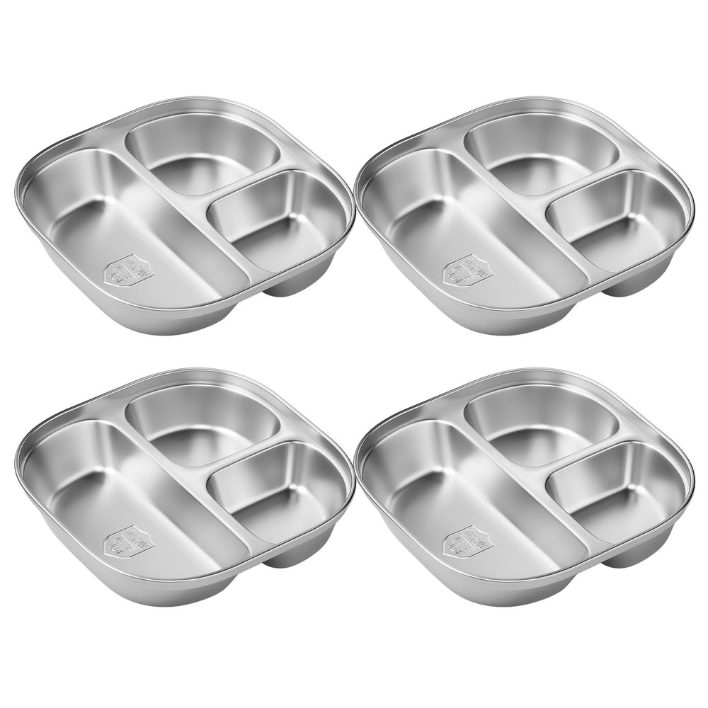 Hyperzacc plates enable tidy, mess-conscious meals with a stable base.