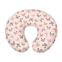 Hzeswody butterfly-pattern pillow cover for newborns, gentle touch for baby comfort