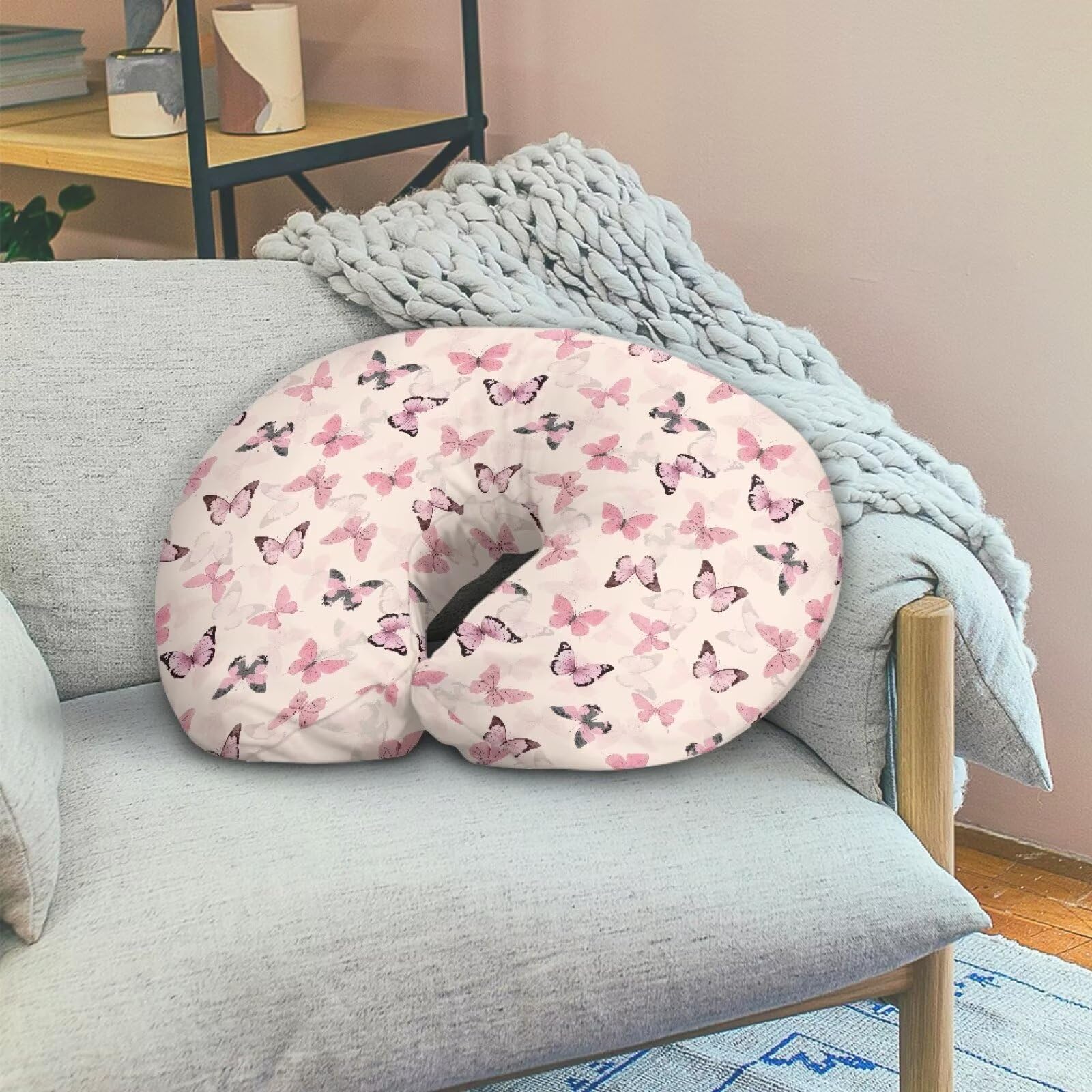 Hzeswody nursing pillow cover enhances nursery decor and everyday convenience