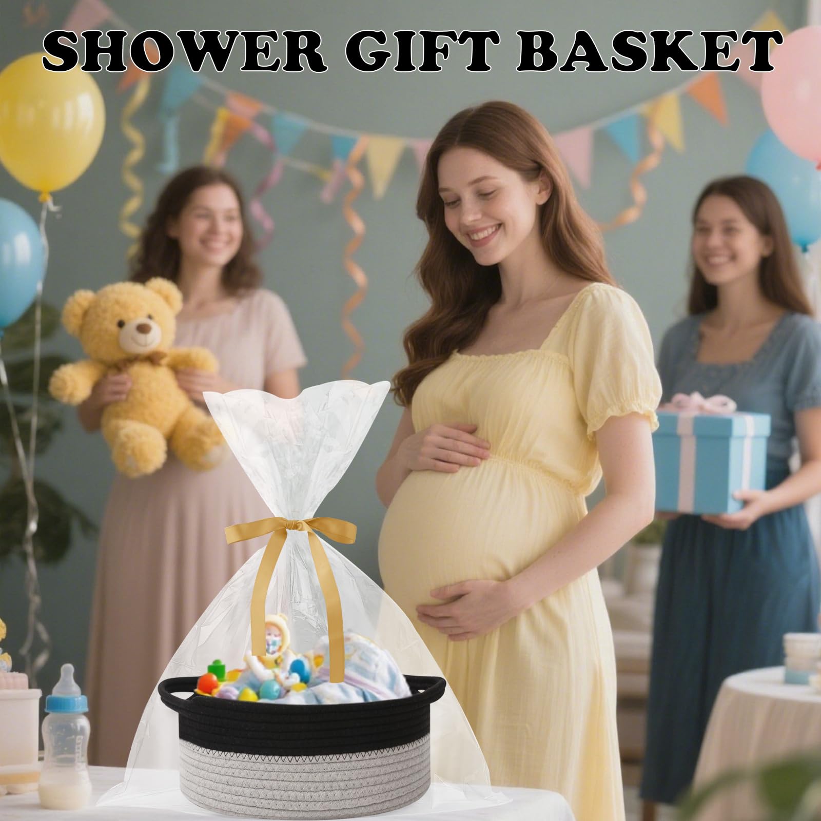 HZFTJOY bathroom organization basket keeps small essentials neat
