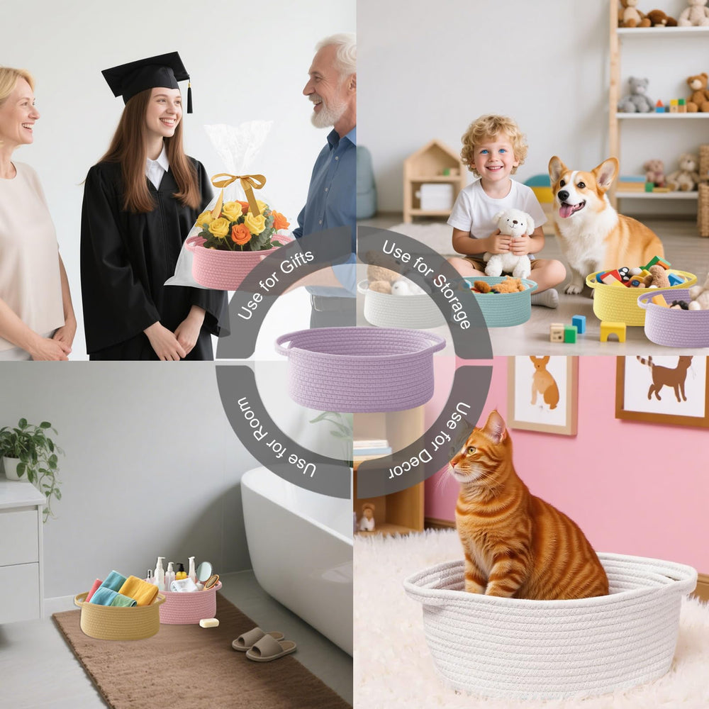 HZFTJOY durable woven design ships vacuum-packed and regains shape.