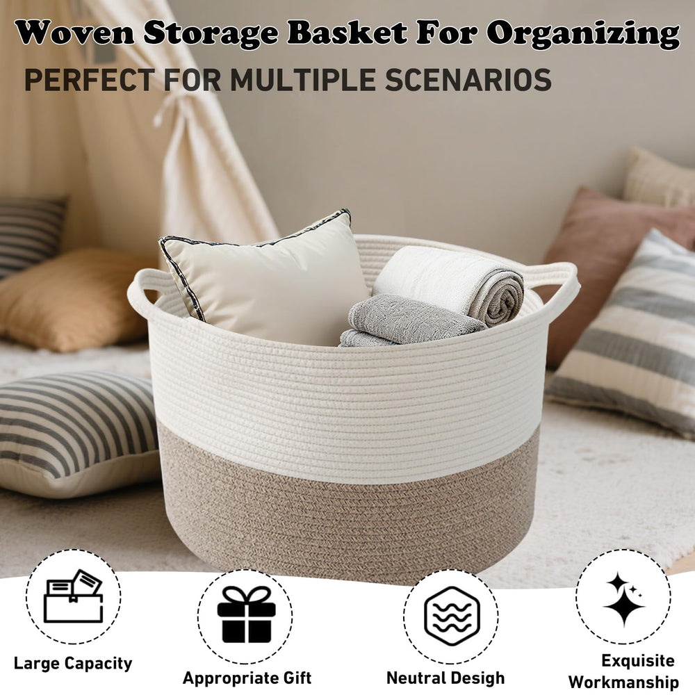 HZFTJOY collapsible basket folds flat for compact seasonal storage.