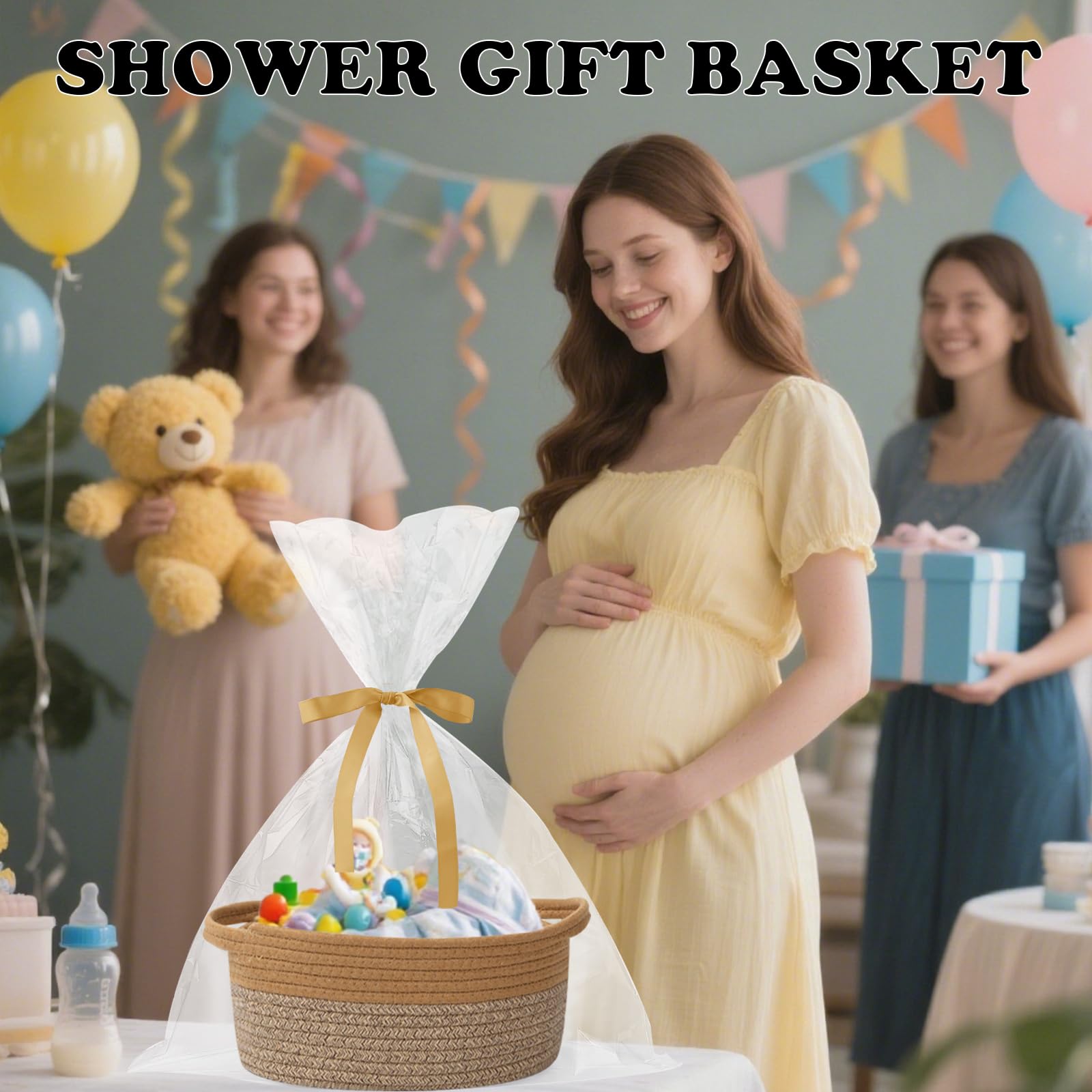 HZFTJOY decorative basket adds warm, versatile storage to any space