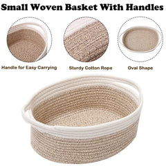 HZFTJOY gift basket empty on shelf demonstrates compact storage.