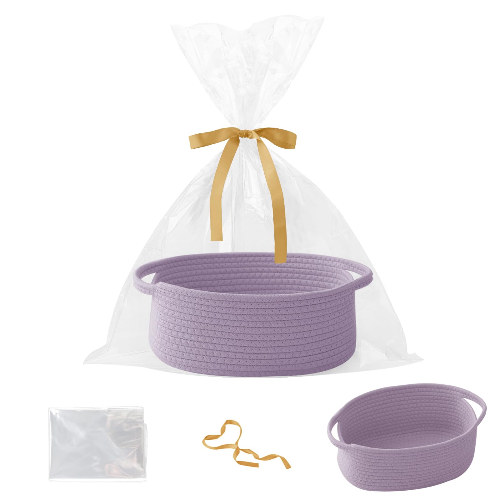 HZFTJOY gift basket with gift bag, ideal for elegant gifting.