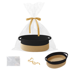 HZFTJOY gift basket with gift bag for elegant gifting and home organization.