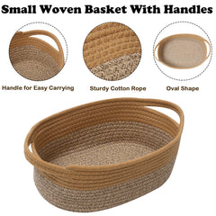 HZFTJOY handled storage basket designed for easy organization