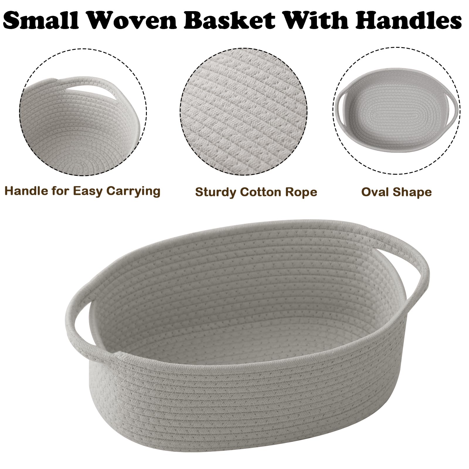 HZFTJOY basket styled in a living room for neat organization.