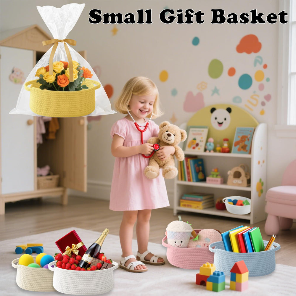 HZFTJOY multi-purpose storage basket supports tidy spaces