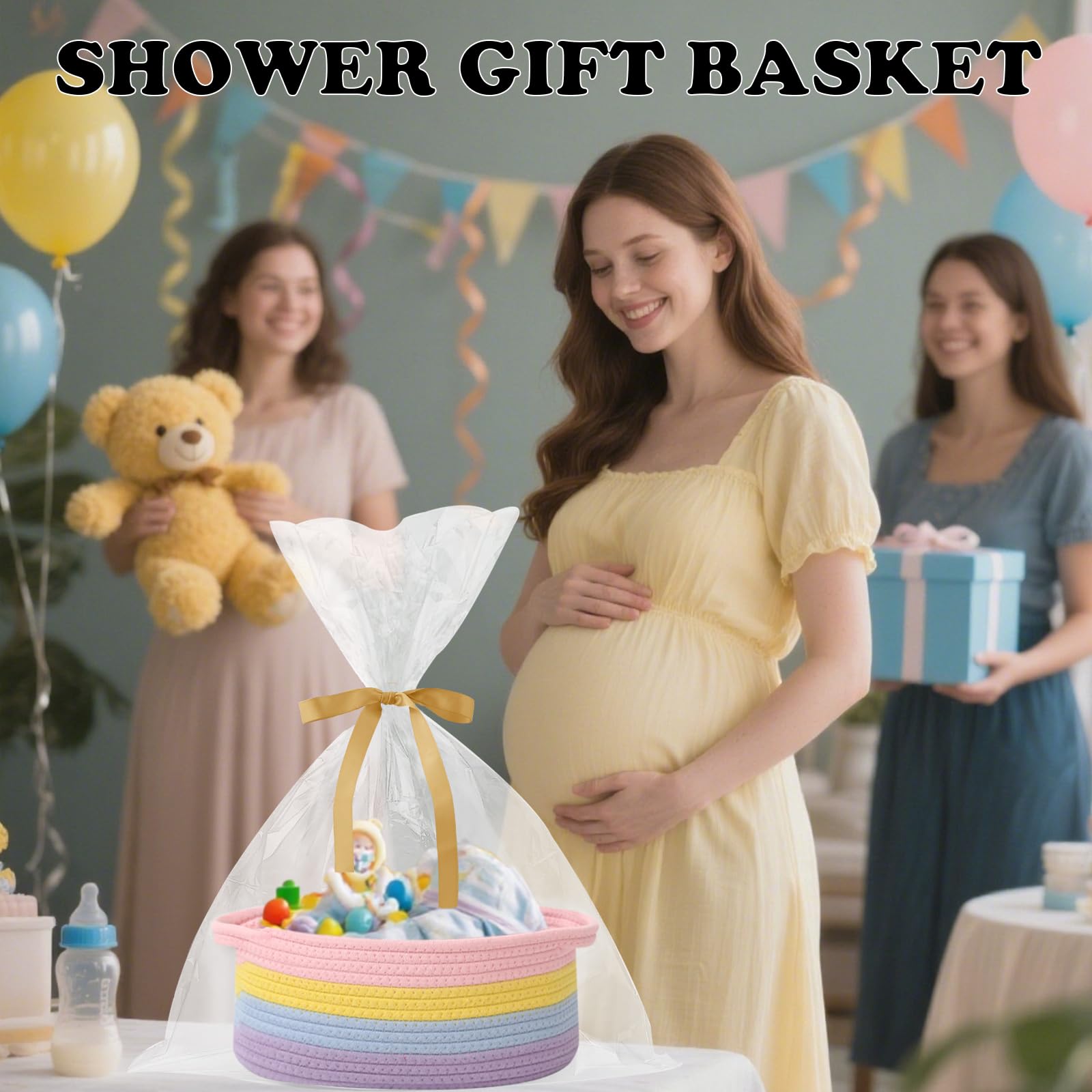 HZFTJOY Organizational basket suitable for bedrooms and closets.