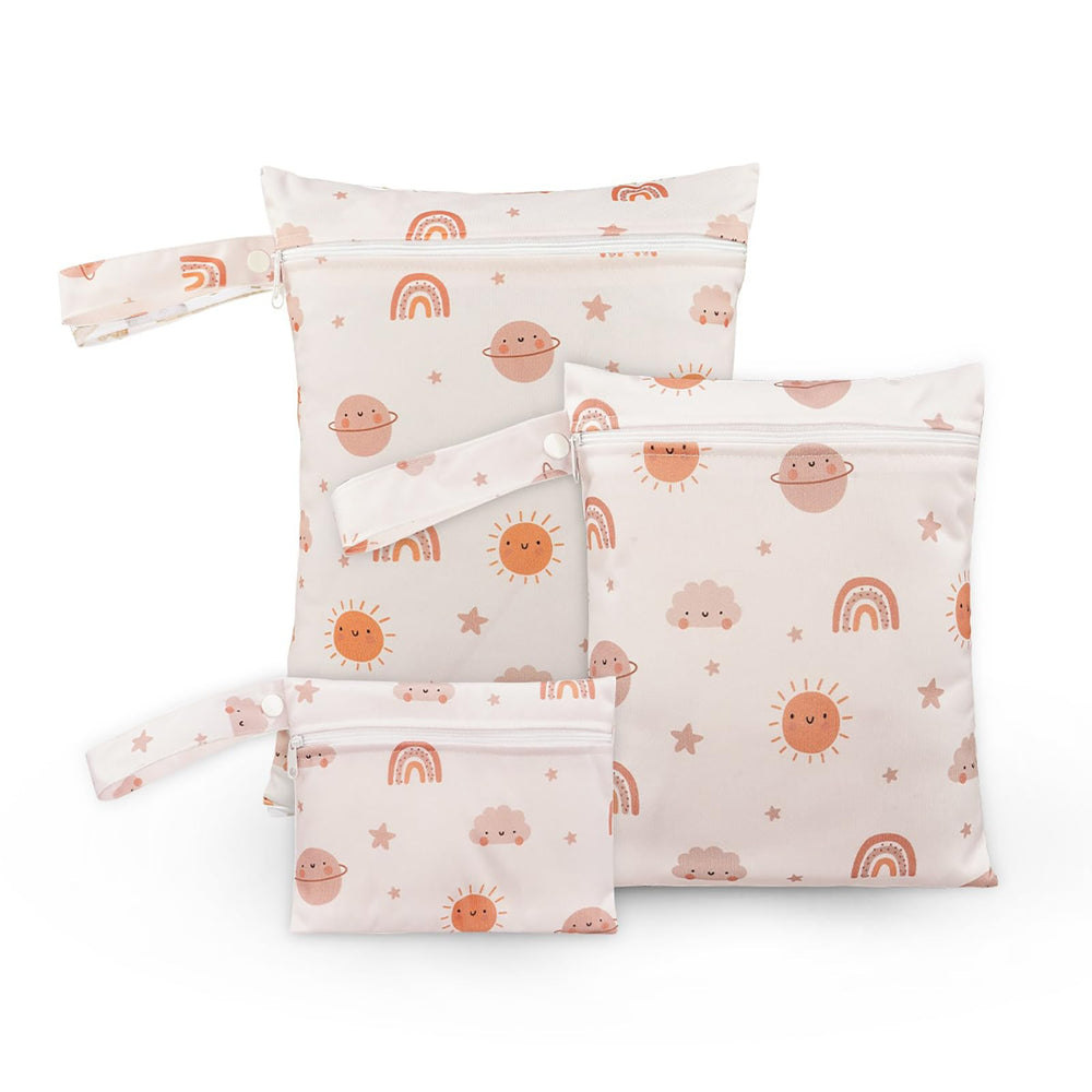 HZNOO wet-dry bag set large keeps bulky swimwear organized and leak-free