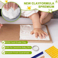 Hzorille wood frame with acrylic glass protects your newborn memory beautifully.