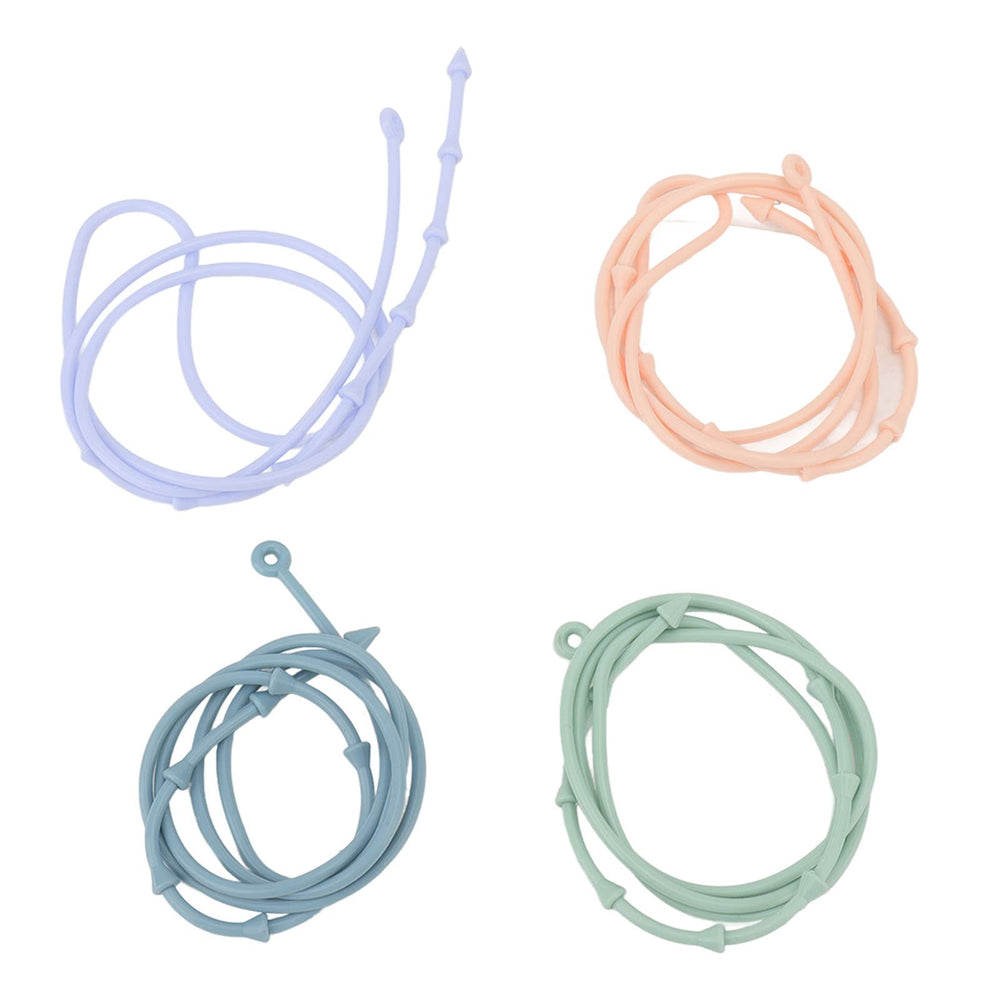 Hztyyier cross teether design supports comfortable grip during playtime.