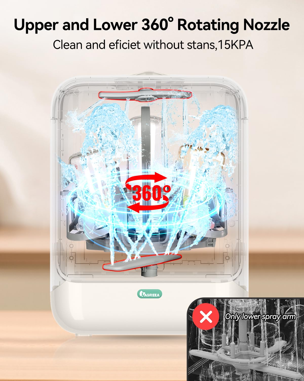 IAGREEA includes 60 exclusive cleaning sheets for extra cleaning power.