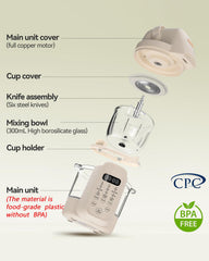 IAGREEA CPC-certified BPA-free design ensures safe food contact
