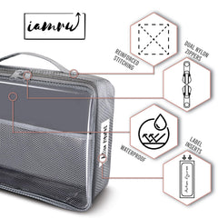 IAMRU toy storage bag waterproof materials simplify cleanup after spills