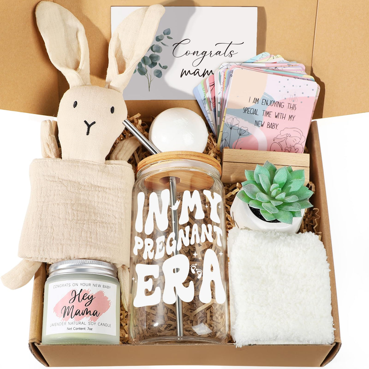 iaovueby new mom era glass for daily hydration and keepsake memory