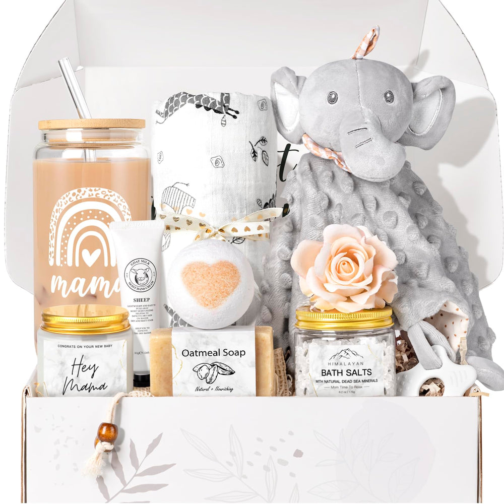 iaovueby glass cup in new mom gift box for relaxing beverages