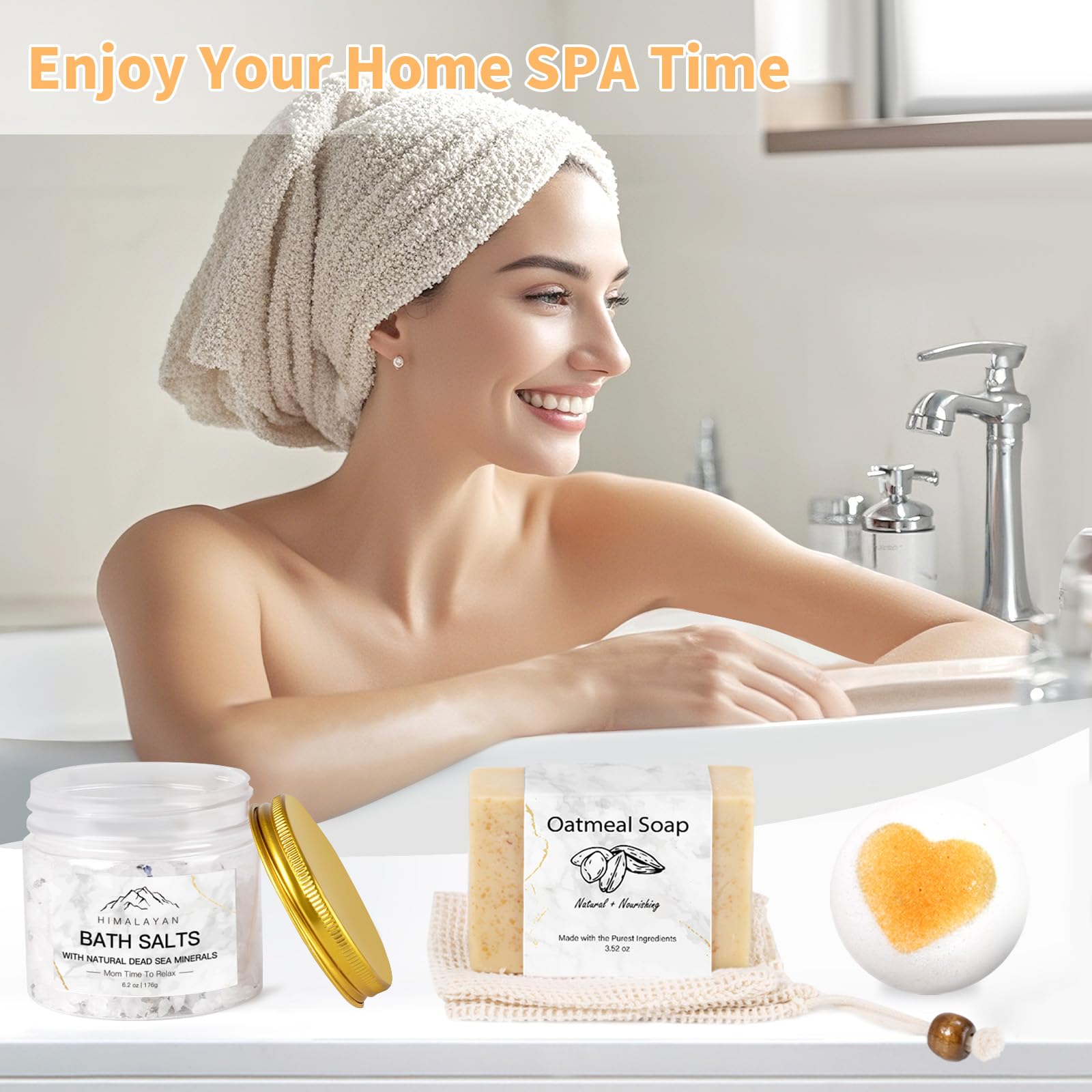 iaovueby Himalayan bath salts spa-like bath experience at home