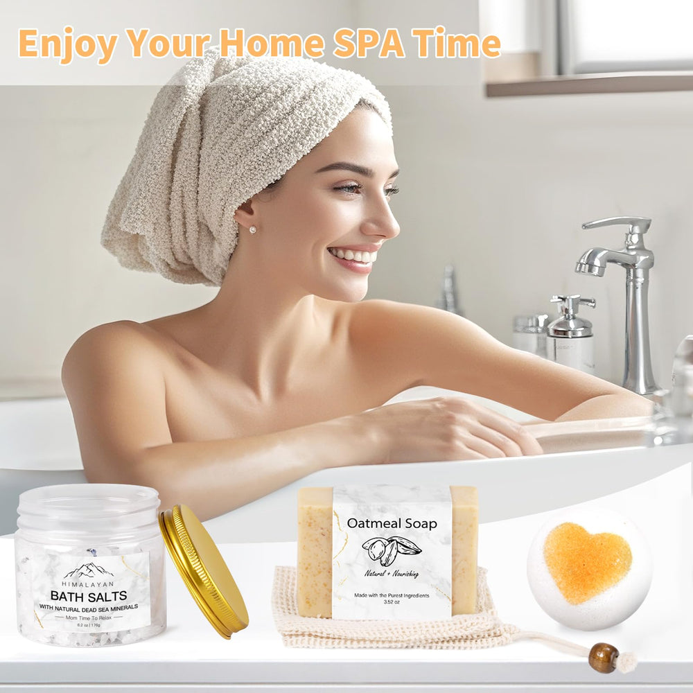 iaovueby Himalayan bath salts spa-like bath experience at home