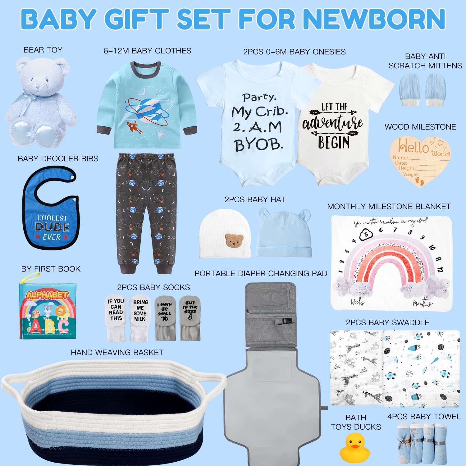 iaovueby newborn clothes onesie display highlights soft cotton for delicate skin.