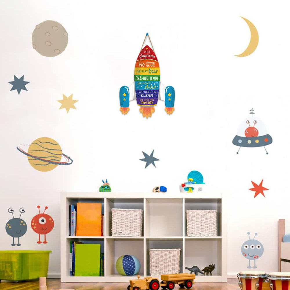 IARTTOP 12x16 inch hanging sign helps organize doors and walls with playful prompts.
